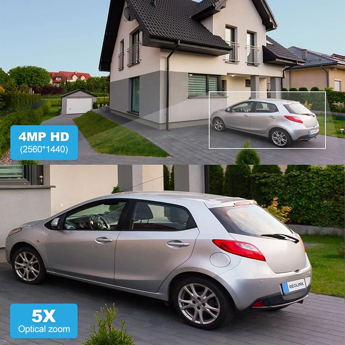 Srihome SH055 8MP WIFI IP Camera 5X Zoom Three Lens 3