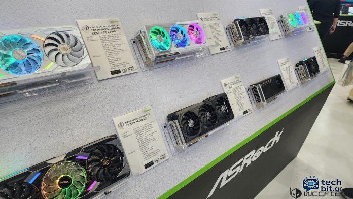 Το Asrock δείχνει το Taichi White Radeon RX 9070 XT Concept GPU με ρολόι 3,1 GHz, διάφορα μοντέλα RX 9060 XT