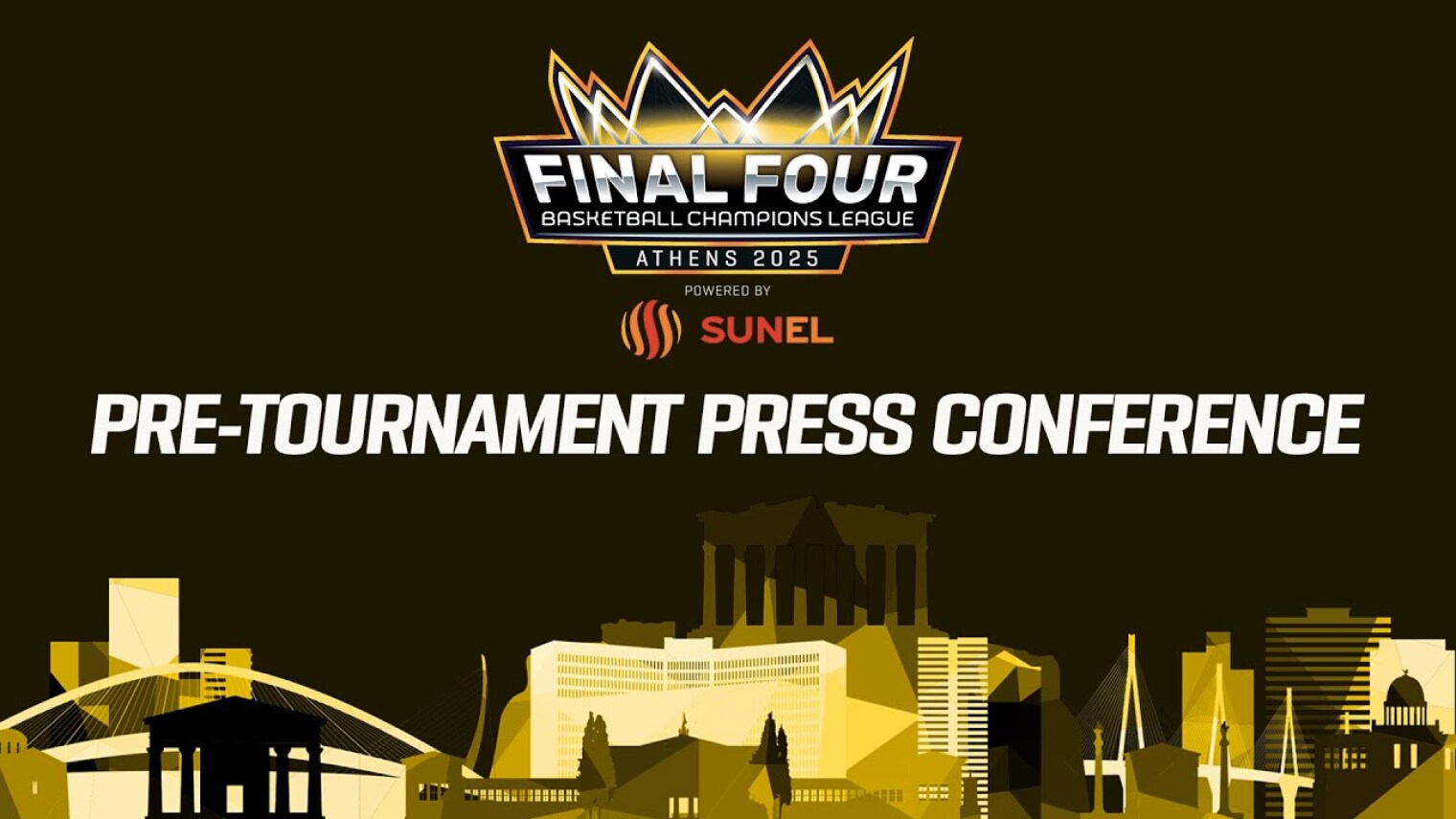 Final Four Pre-Tournament Press Conference | Coaches & Players Speak | #BasketballCL 2024-25