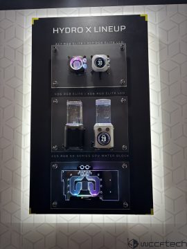 Corsair Hydro x Lineup