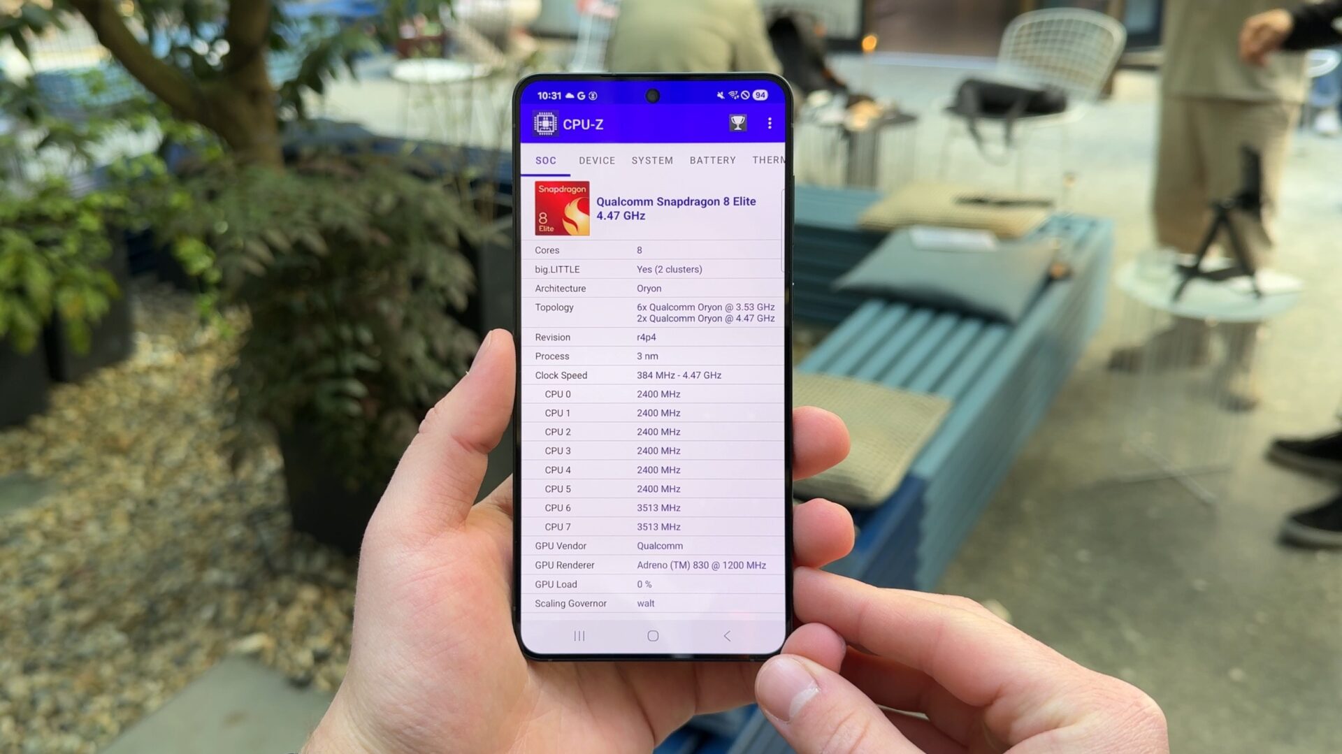 Galaxy S25 Edge - Snapdragon 8 Elite