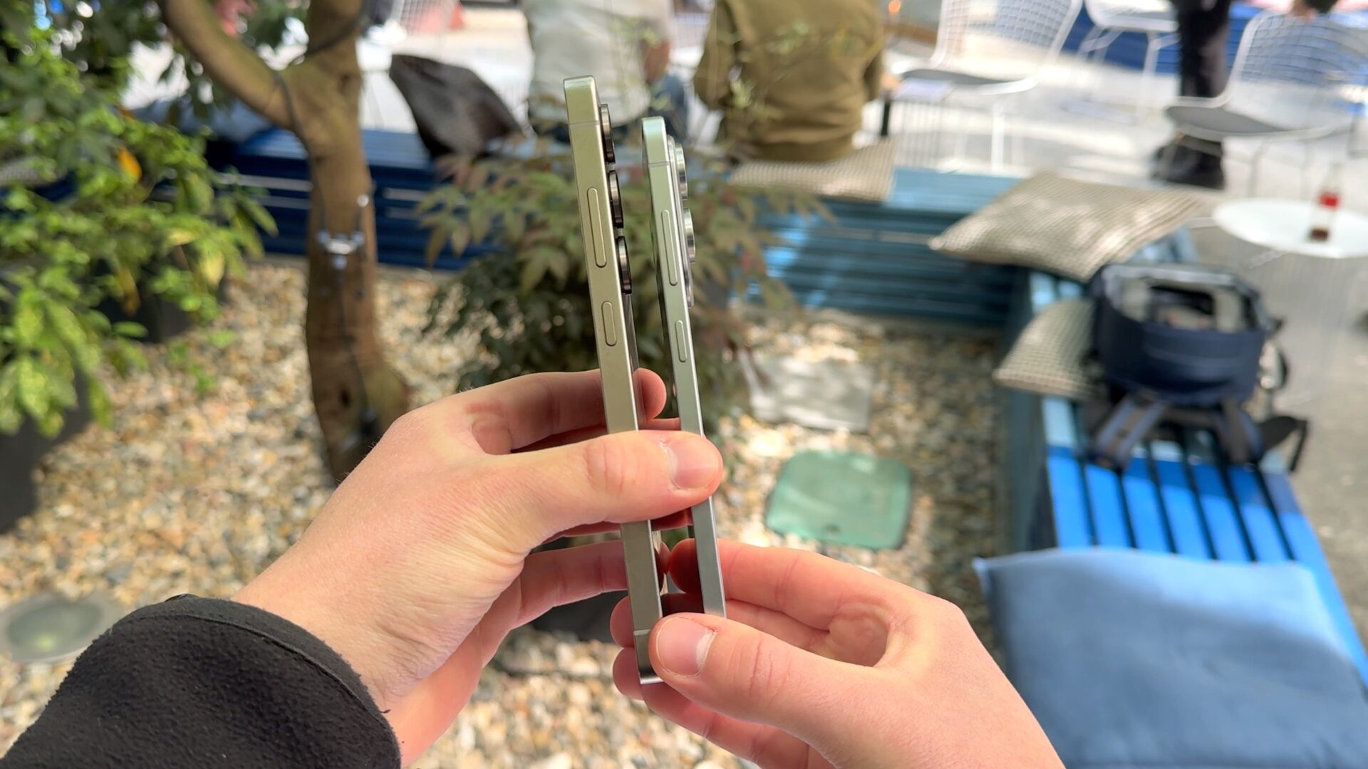 Galaxy S25 Edge vs S25 Ultra πάχος