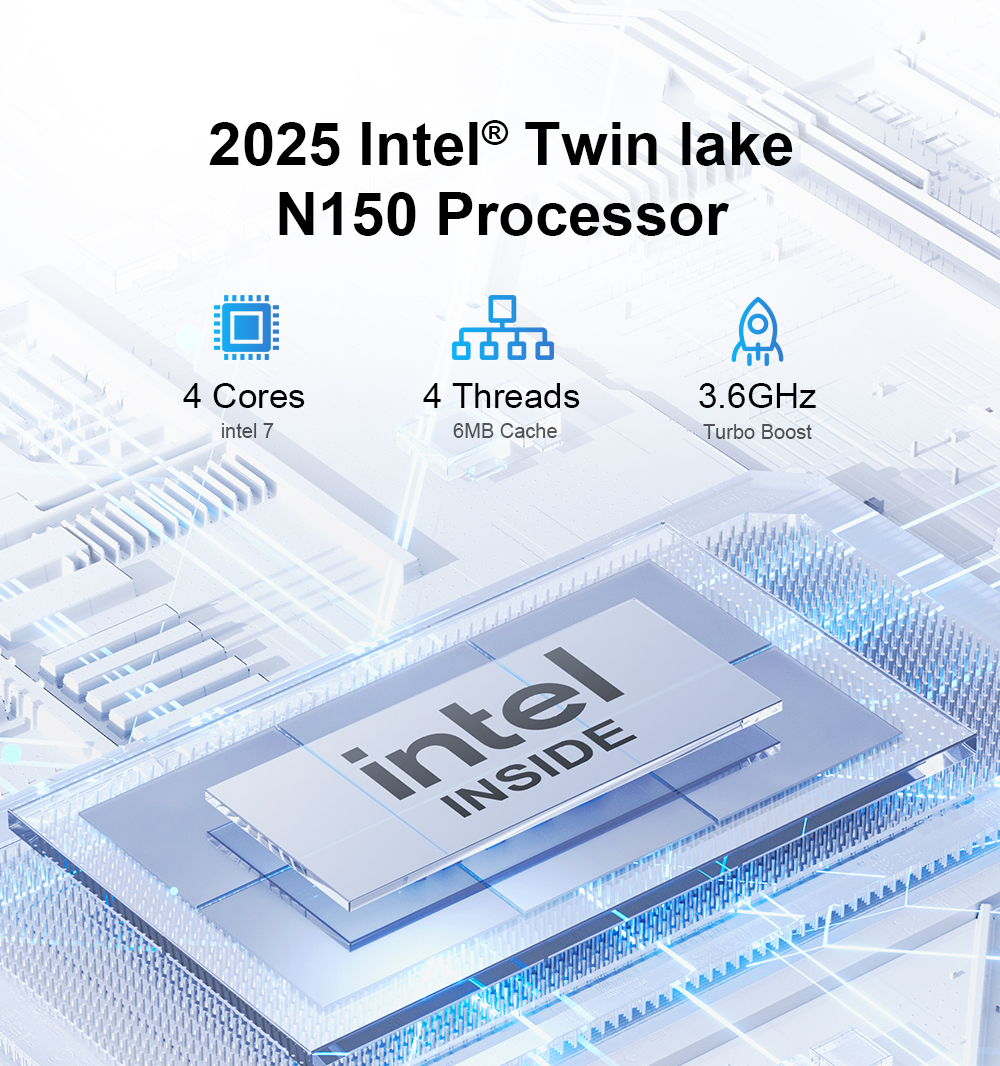 Ninkear MBOX 11 13th Intel Twin Lake N150 Mini PC 2