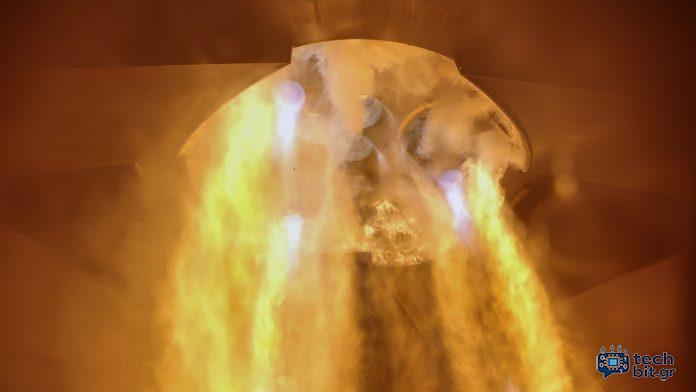 Η δυναμική δοκιμή κινητήρα Raptor Rocket του SpaceX τελειώνει σε μαζική πυρκαγιά δείχνει βίντεο!