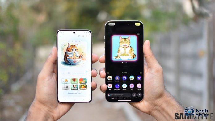 Samsung Galaxy AI vs. Apple Intelligence: Image generation