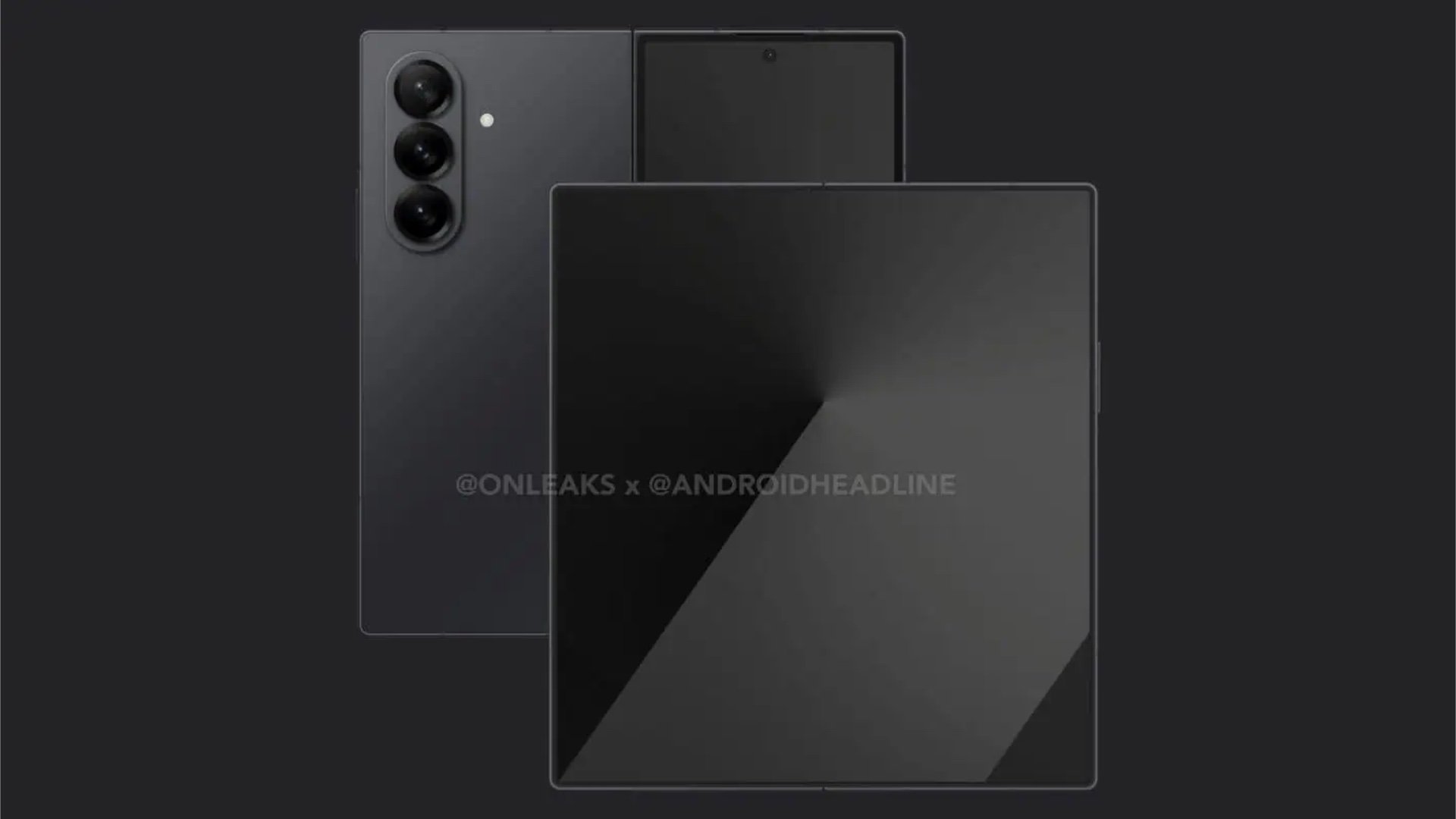 Samsung Galaxy Z Fold 7 Render - 01