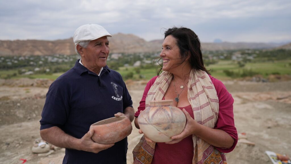 Viasat History Treasures with Bettany Hughes Azerbaijan 2