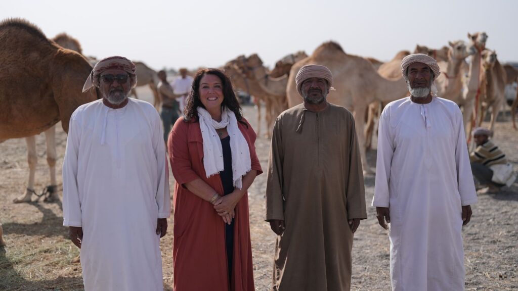 Viasat History Treasures with Bettany Hughes Oman 2