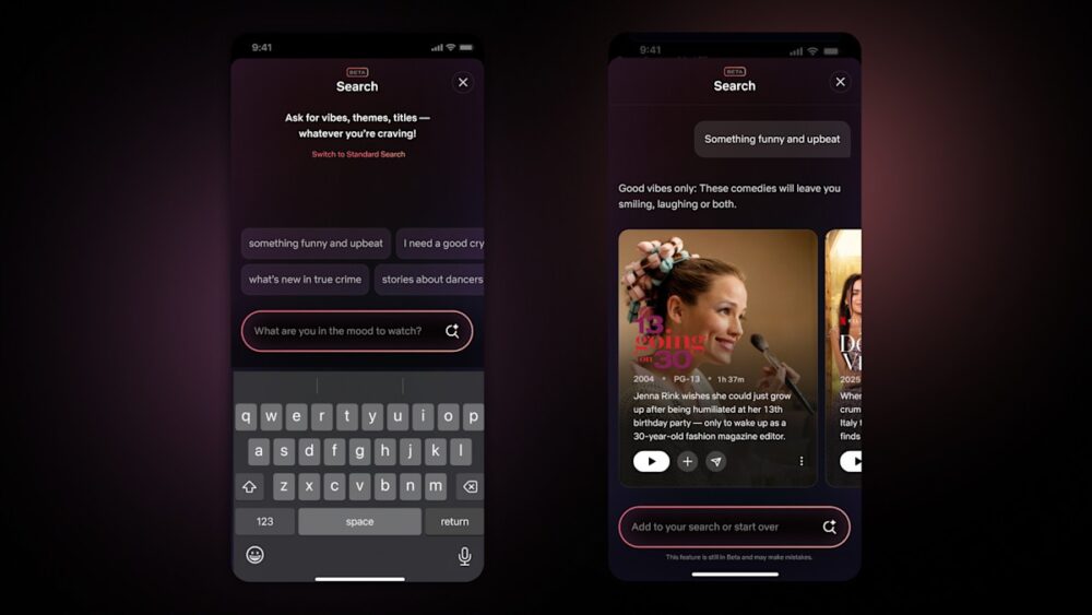 Netflix, Το Netflix δοκιμάζει chatbot AI για να σας βοηθά να βρίσκετε περιεχόμενο