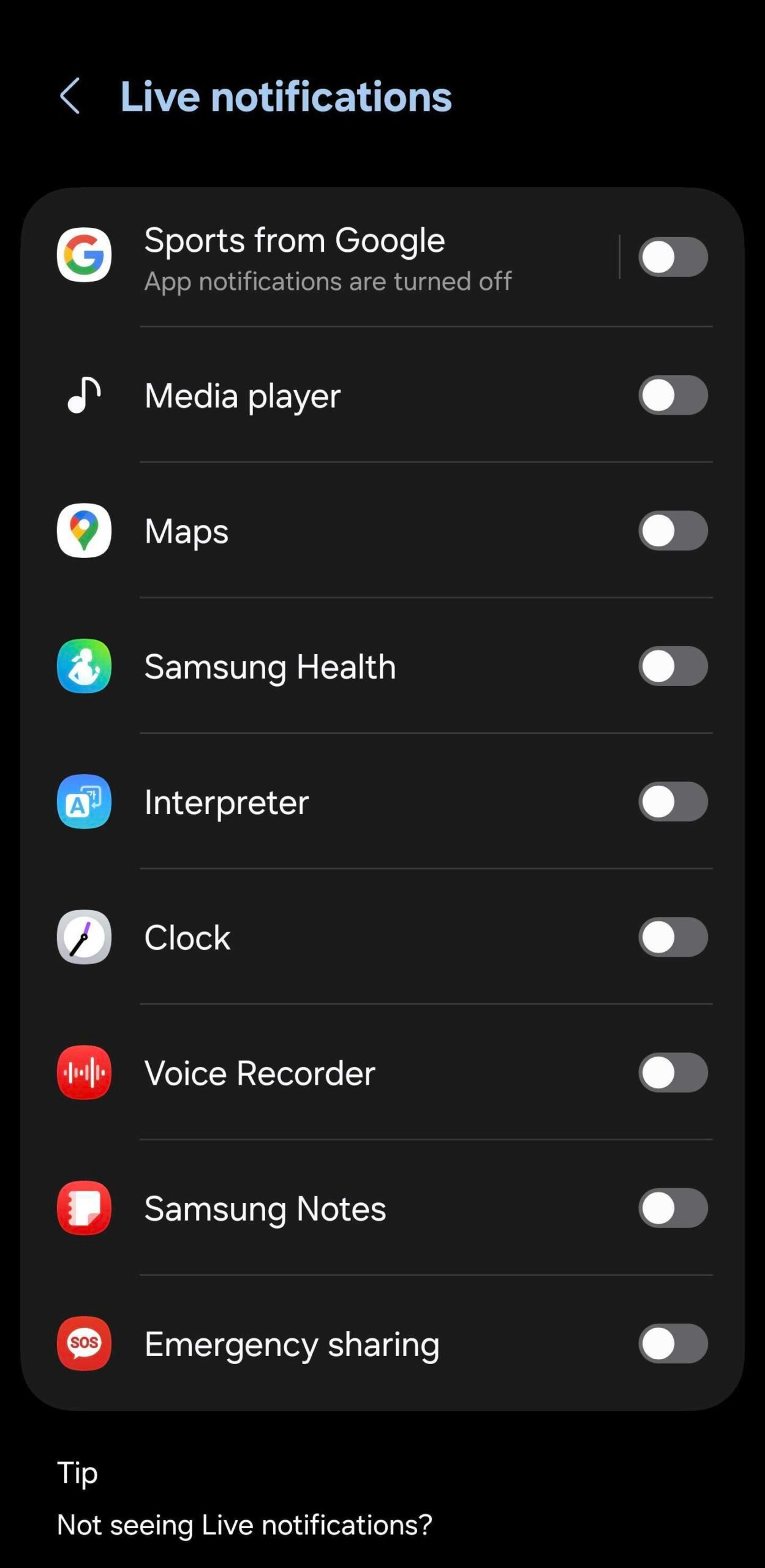τώρα-bar-one-ui-7-settings-6