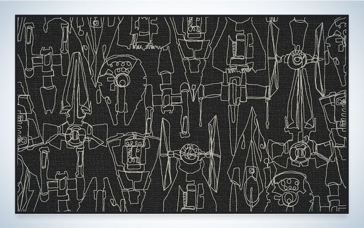   Ruggable Star Wars Rug με σχέδια γραμμής των επαναστατικών πλοίων