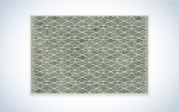   Ruggable Star Wars Rug με Grogu Trellis in Green