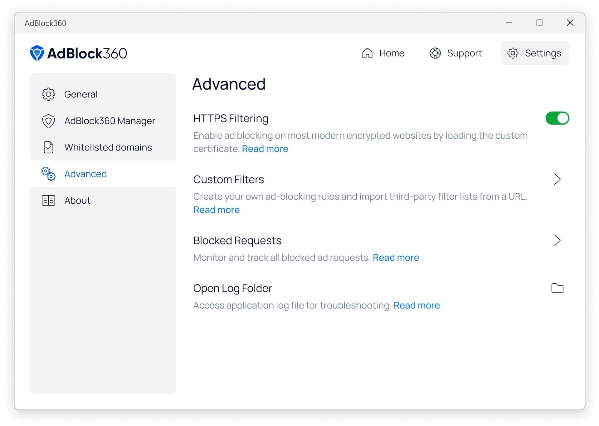 Η διαφορά μεταξύ adblock360 και άλλων adblockers