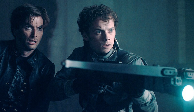 Anton Yelchin and David Tennant