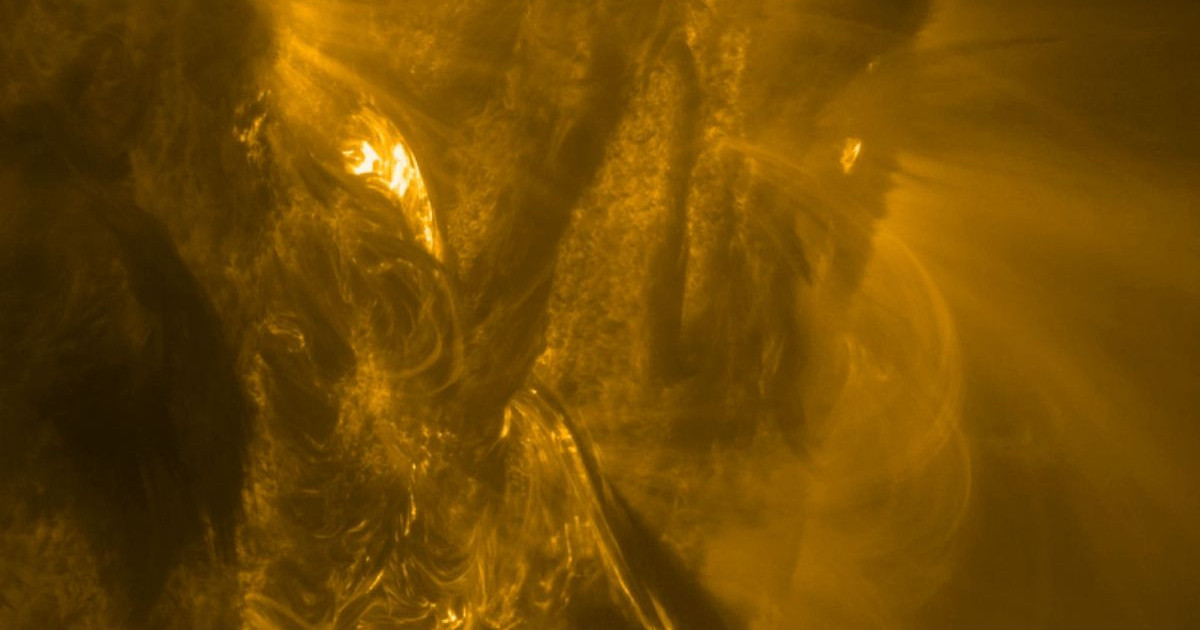 Μέσα στη μεγαλύτερη ηλιακή καταιγίδα που «έζησε» ποτέ ο ESA