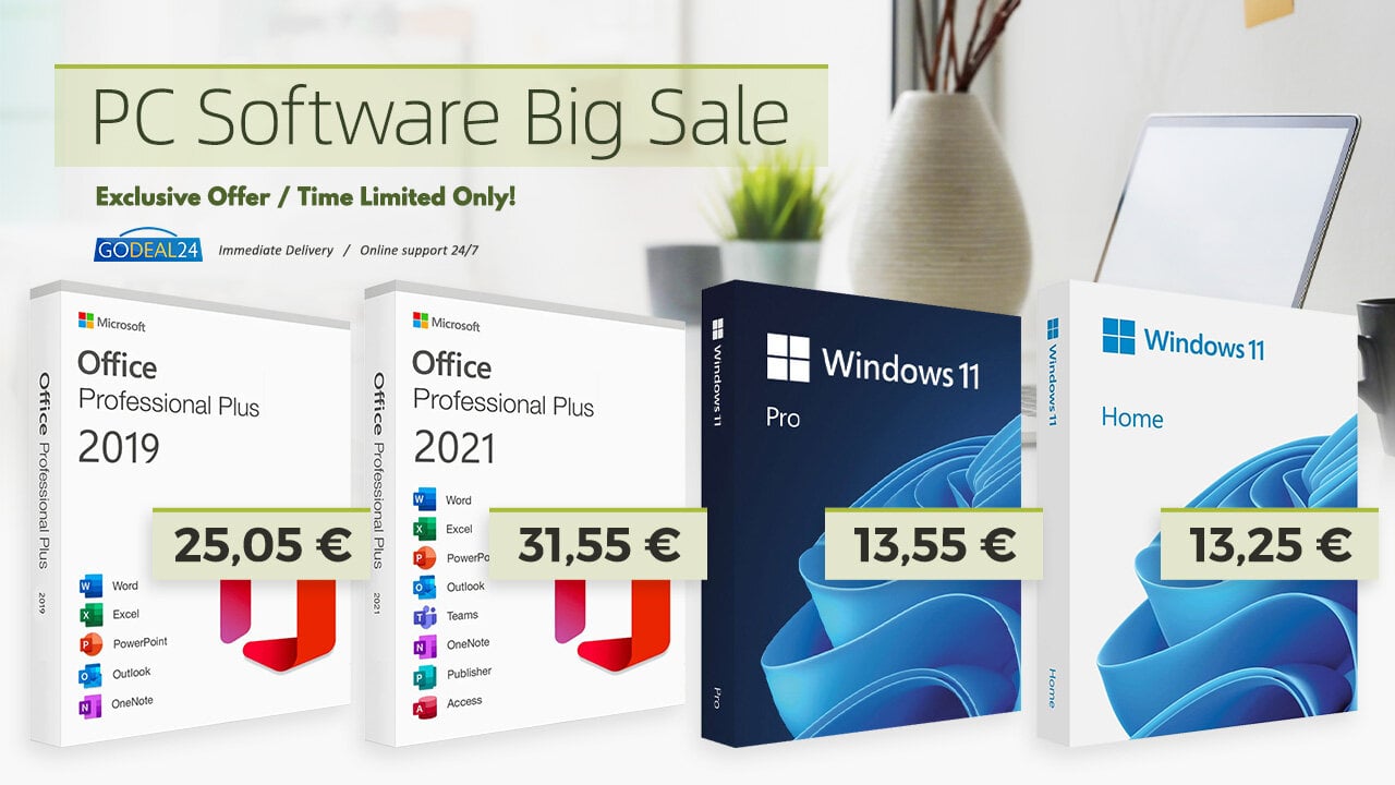 Godeal24 PC Software Sale: Το Office 2021 Pro στα 31,55€ για Πάντα! Λογισμικό της MS σε Χαμηλότερο Κόστος! – Advertorial