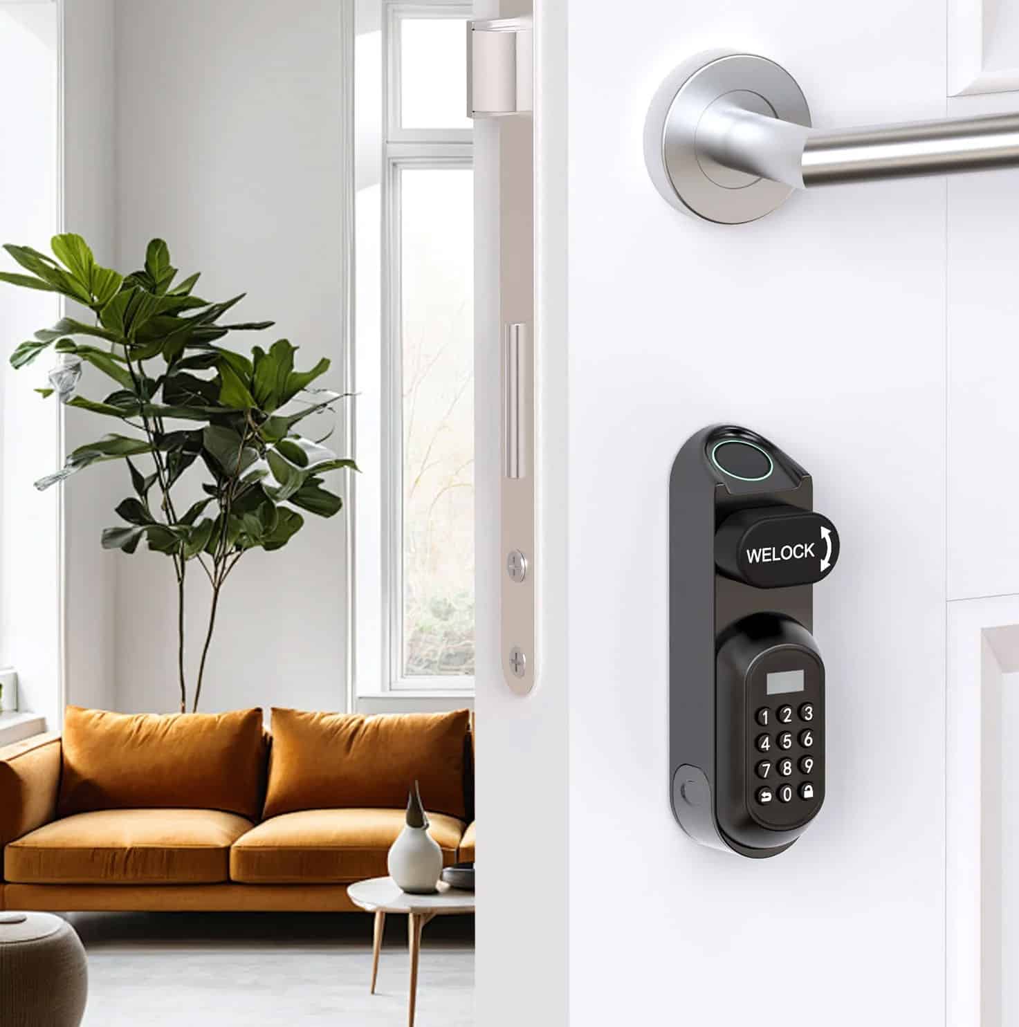 WELOCK Smart Lock U81: Ξέχνα τα κλειδιά, καλωσόρισε το μέλλον στην πόρτα σου