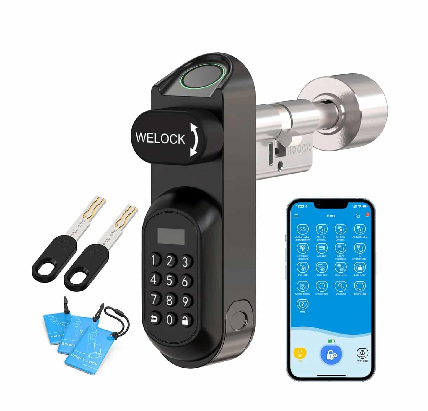 WELOCK Smart Lock U81, WELOCK Smart Lock U81: Ξέχνα τα κλειδιά, καλωσόρισε το μέλλον στην πόρτα σου