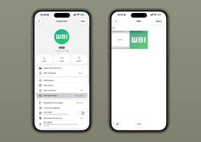 Whatsapp ΔΙΑΧΕΙΡΙΣΗ ΑΠΟΘΗΚΕΥΣΗΣ ΑΠΟ ΤΗΝ ΟΘΟΝΗ ΠΛΗΡΟΦΟΡΙΩΝ ΣΥΖΗΤΗΣΗΣ ΔΥΝΑΤΟΤΗΤΑ IOS