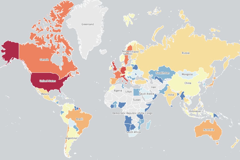 Heatmap ευάλωτων συσκευών Firebox