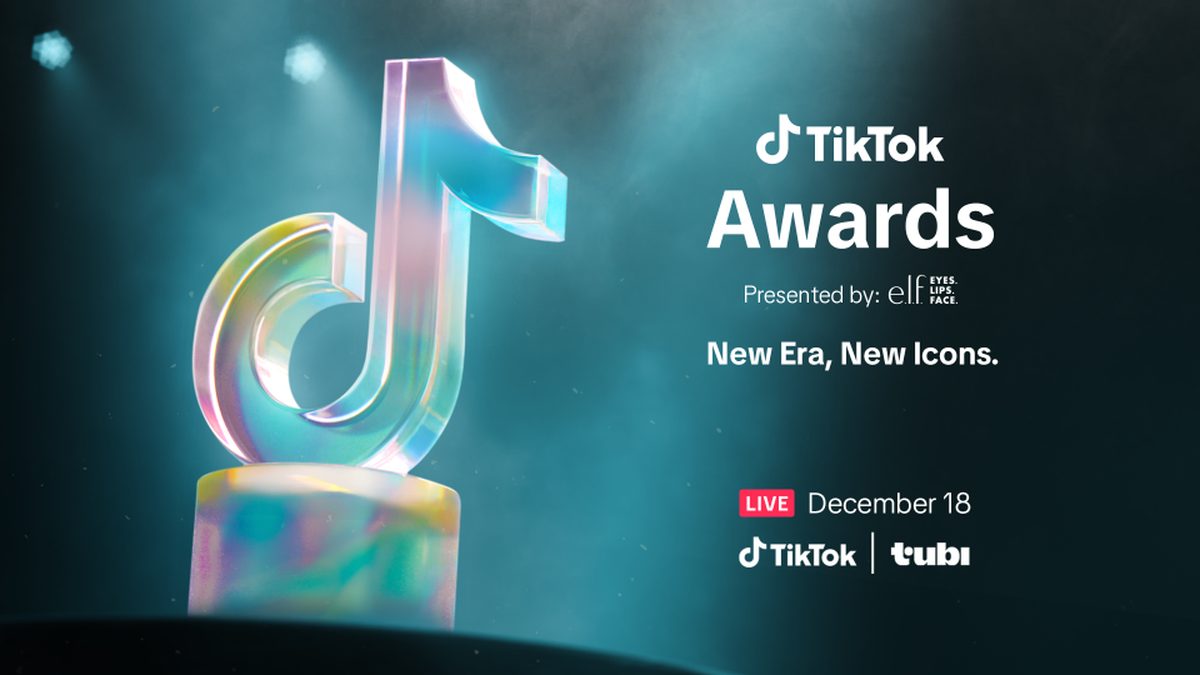 Το TikTok θα φιλοξενήσει μια ζωντανή εκπομπή των αμερικανικών βραβείων για δημιουργούς στις 18 Δεκεμβρίου