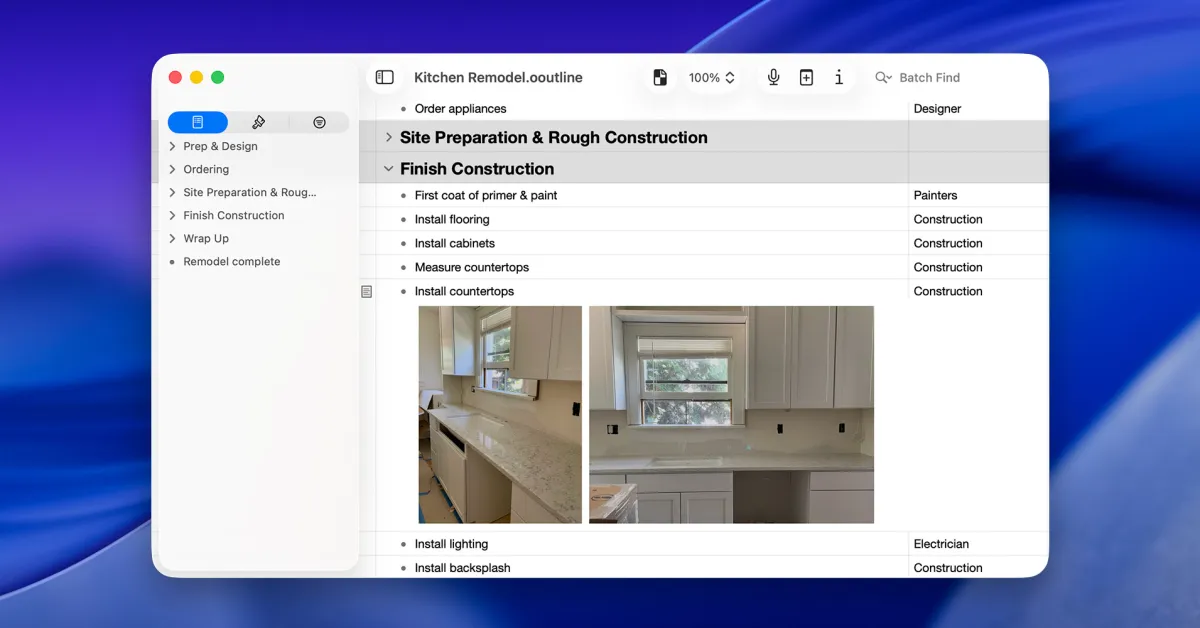 Το OmniOutliner 6 θα είναι μια τεράστια ενημέρωση και μπορείτε να το δοκιμάσετε σήμερα