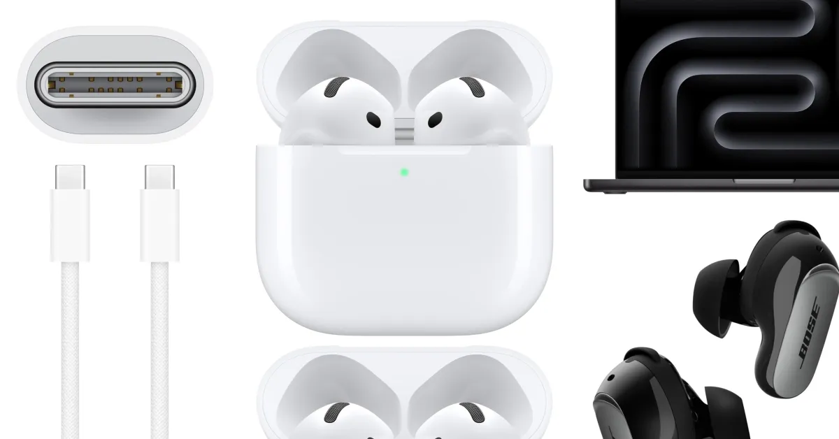 AirPods 4, MacBook Pro, καλώδιο USB-C 240W Apple, περισσότερα 9to5Mac