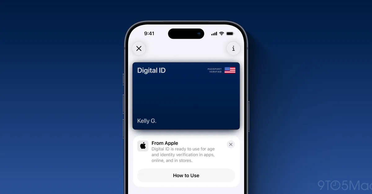 Η Apple λανσάρει τη λειτουργία Digital ID στο Πορτοφόλι χρησιμοποιώντας το διαβατήριό σας
