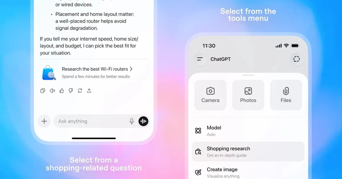 Το ChatGPT προσθέτει τον βοηθό αγορών AI για να βρίσκει τα σωστά προϊόντα πιο γρήγορα