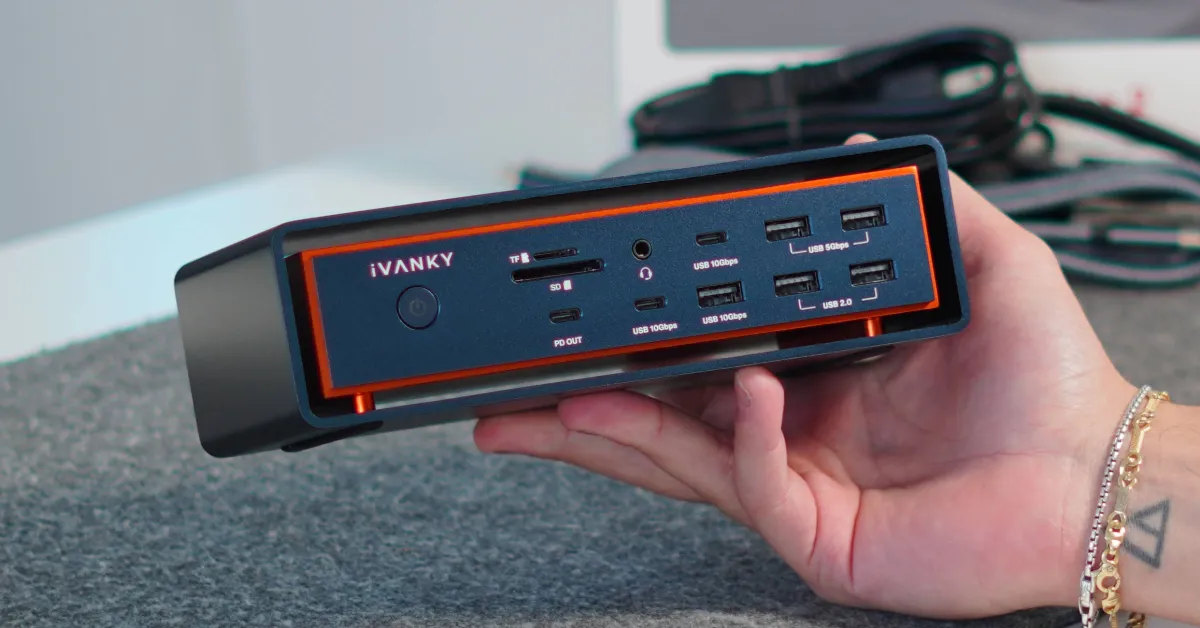 Το iVANKY FusionDock Max 2 τα κάνει όλα για το Mac σας