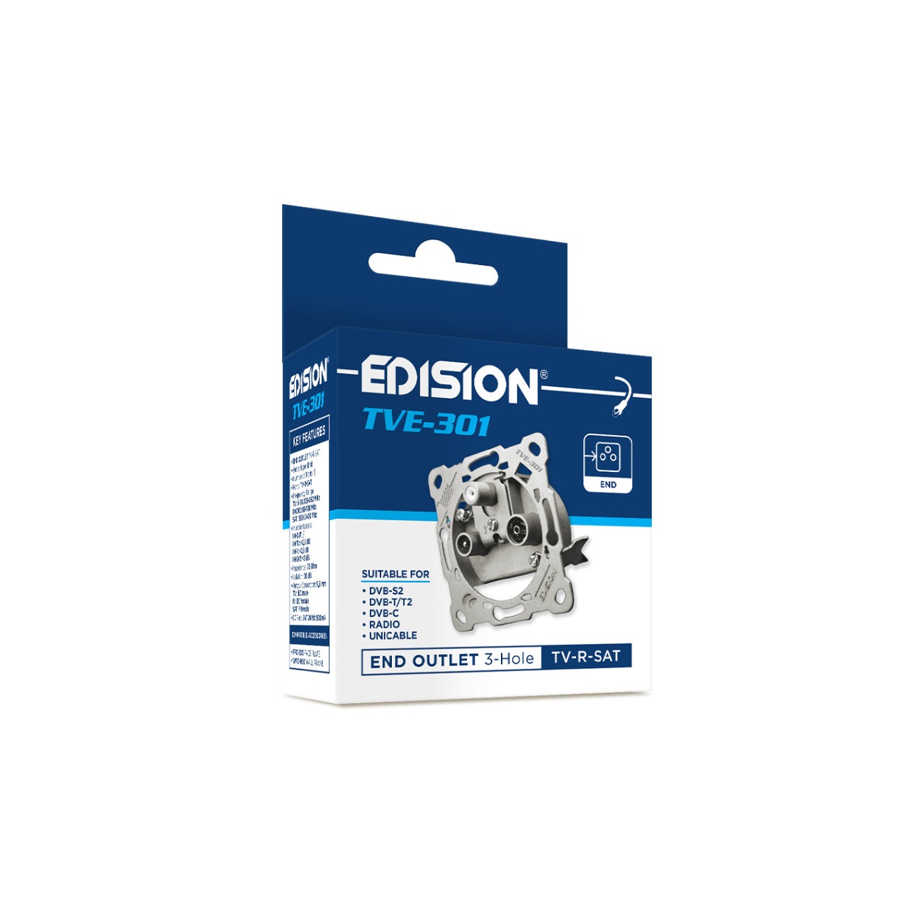 Ανακαλύψτε τις Επαναστατικές Τριπλές Πρίζες EDISION TV-R-SAT που αλλάζουν τα πάντα!