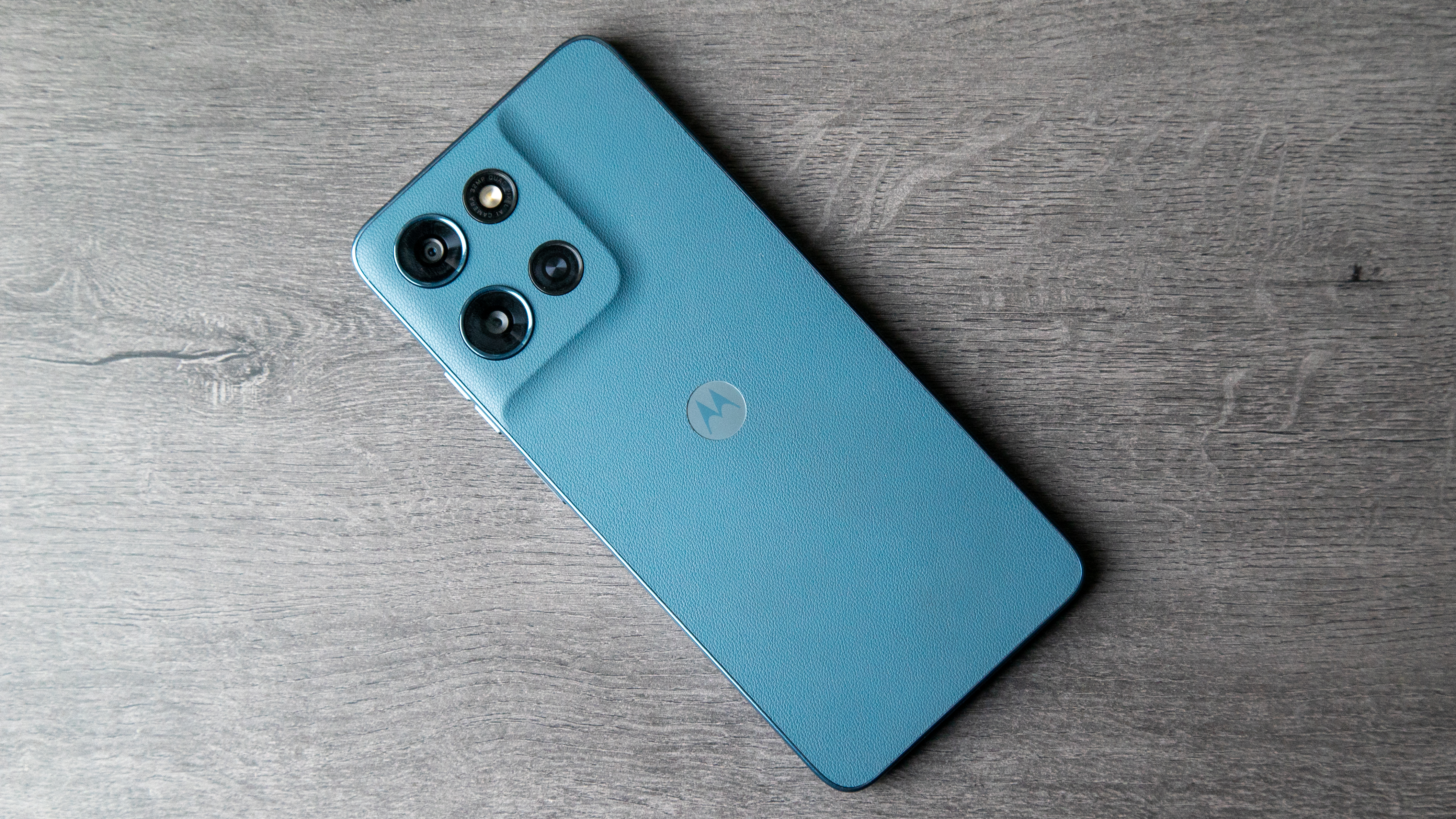 Vegan δερμάτινη πλάτη Moto G Play 2026