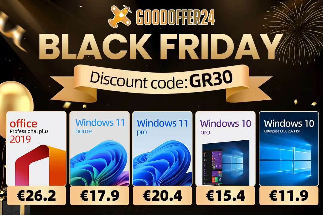 «ΜΗ ΧΑΣΕΤΕ: Εκπληκτικές Εκπτώσεις Black Friday στο Goodoffer24 – Αποκτήστε NOW τα Windows 11 και τα Κλειδιά του Office!»