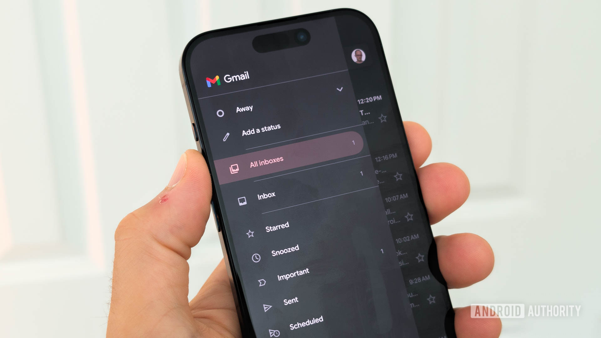 Το Gmail για iOS από προεπιλογή είναι ο φάκελος Όλα τα Εισερχόμενα
