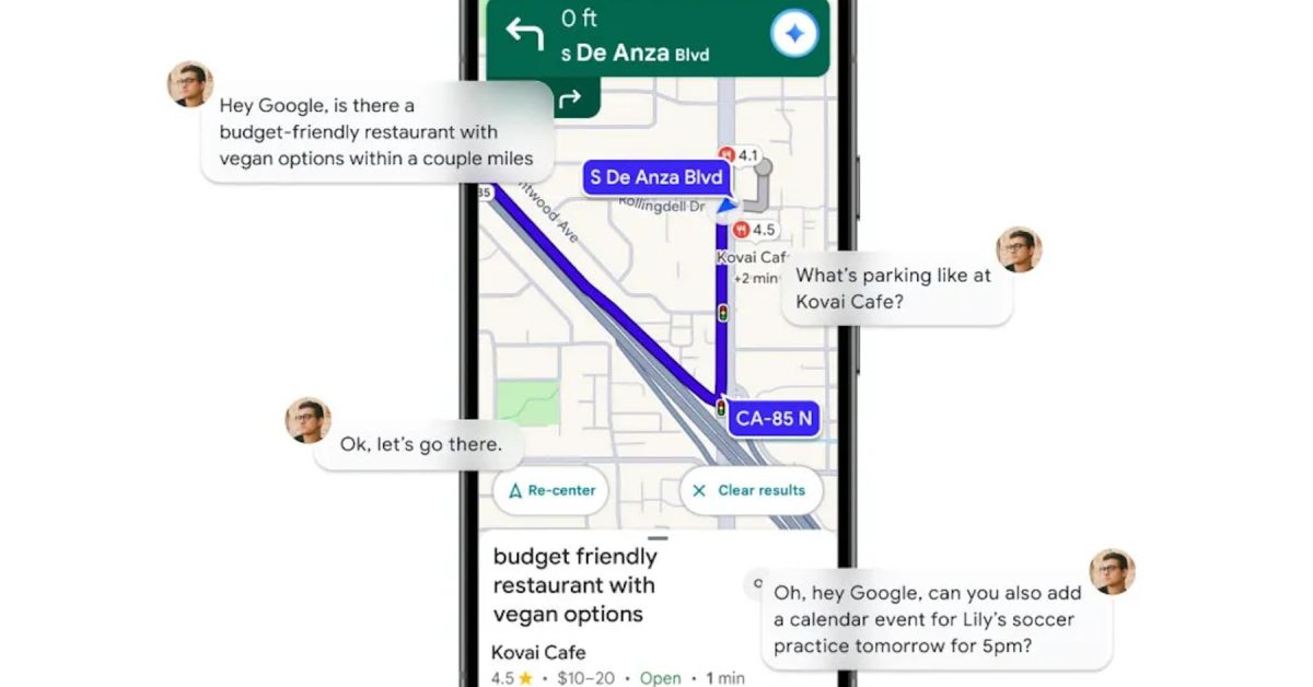 Οι Χάρτες Google αποκτούν άλλη μια μεγάλη δόση Gemini, νέες δυνατότητες