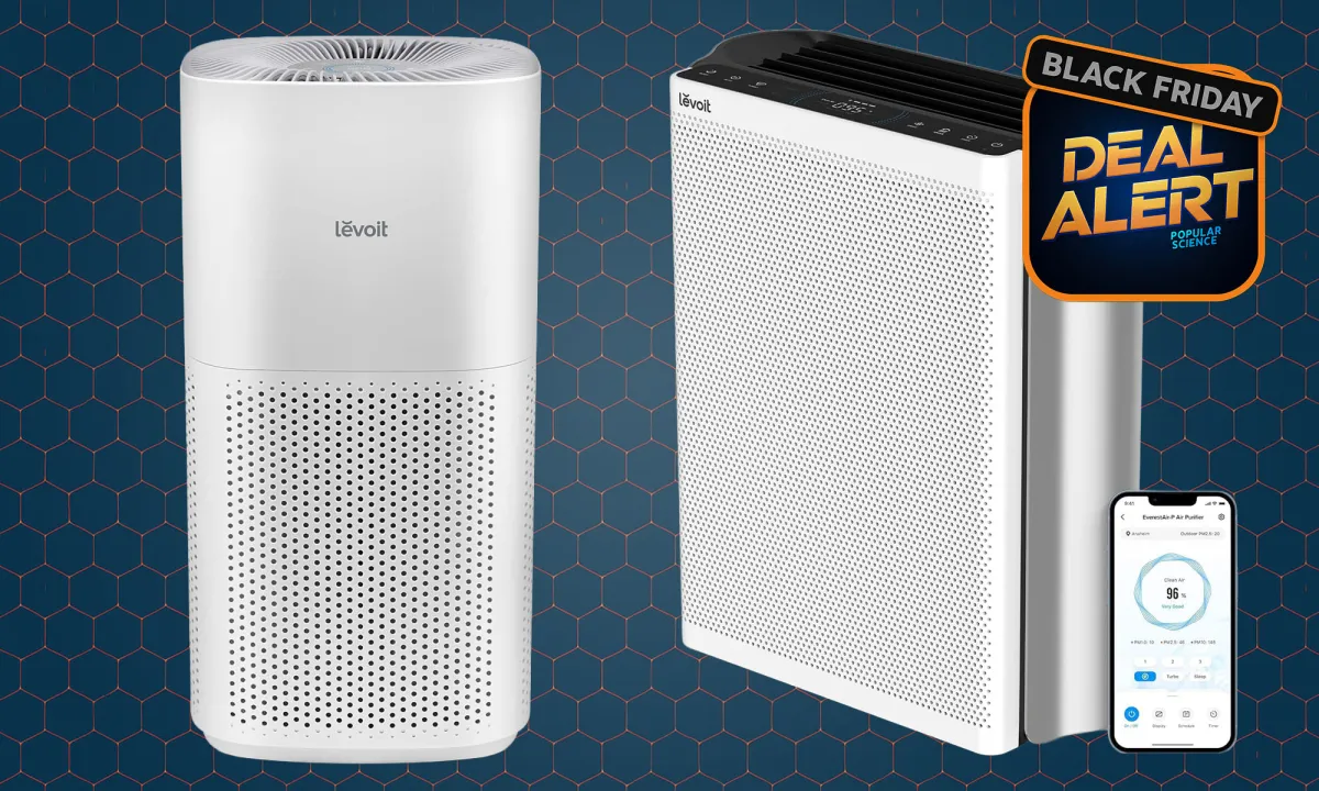 Οι εγκεκριμένοι από τον εκδότη καθαριστές αέρα LEVOIT είναι εκατοντάδες εκπτώσεις για τη Black Friday