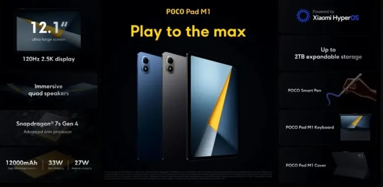 POCO Pad M1 Features