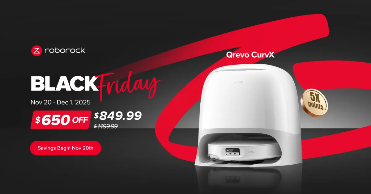 Η ηλεκτρική σκούπα Qrevo CurvX της Roborock προσφέρει ισχυρή απόδοση σε ανταγωνιστική τιμή