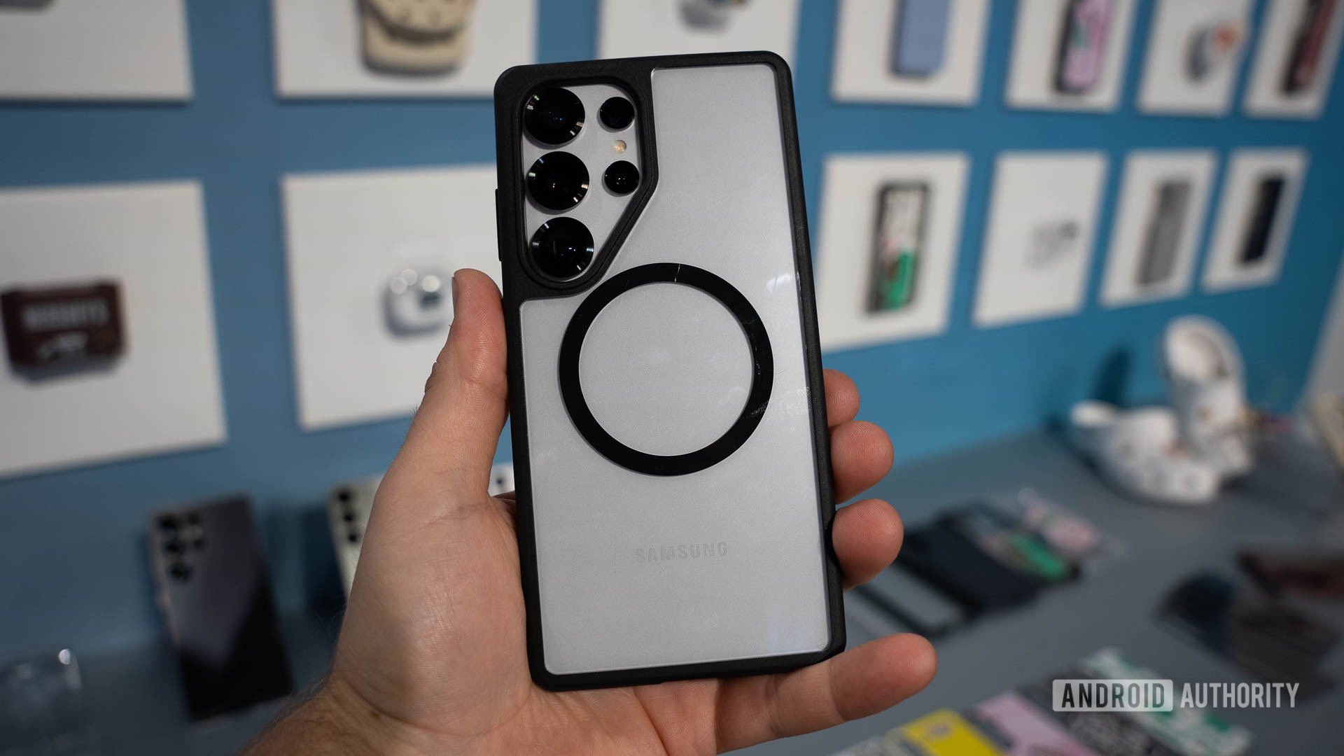 Θήκη Samsung Galaxy S25 Ultra με μαγνήτη Θήκη Samsung Galaxy S25 Ultra με μαγνήτη