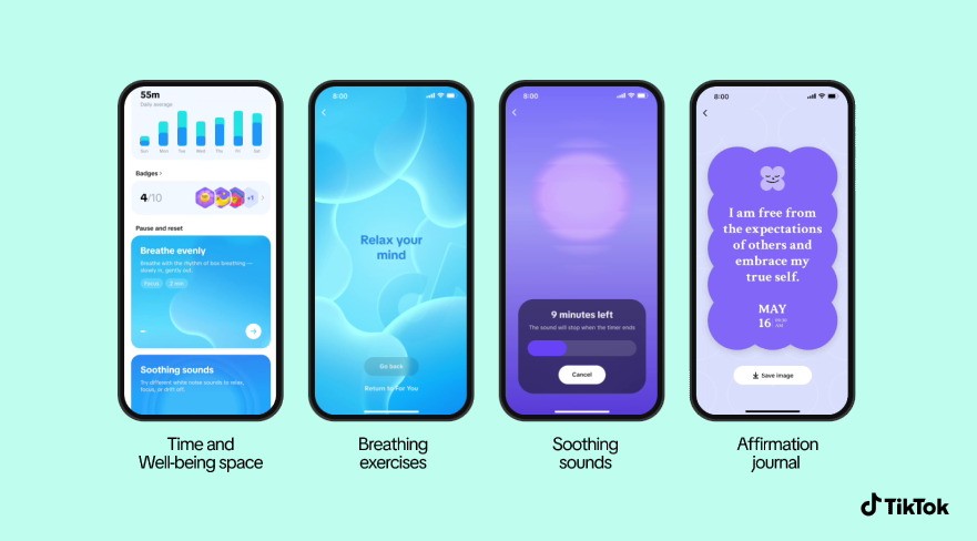 Το TikTok ανταμείβει τώρα τους εφήβους για αποσύνδεση τη νύχτα