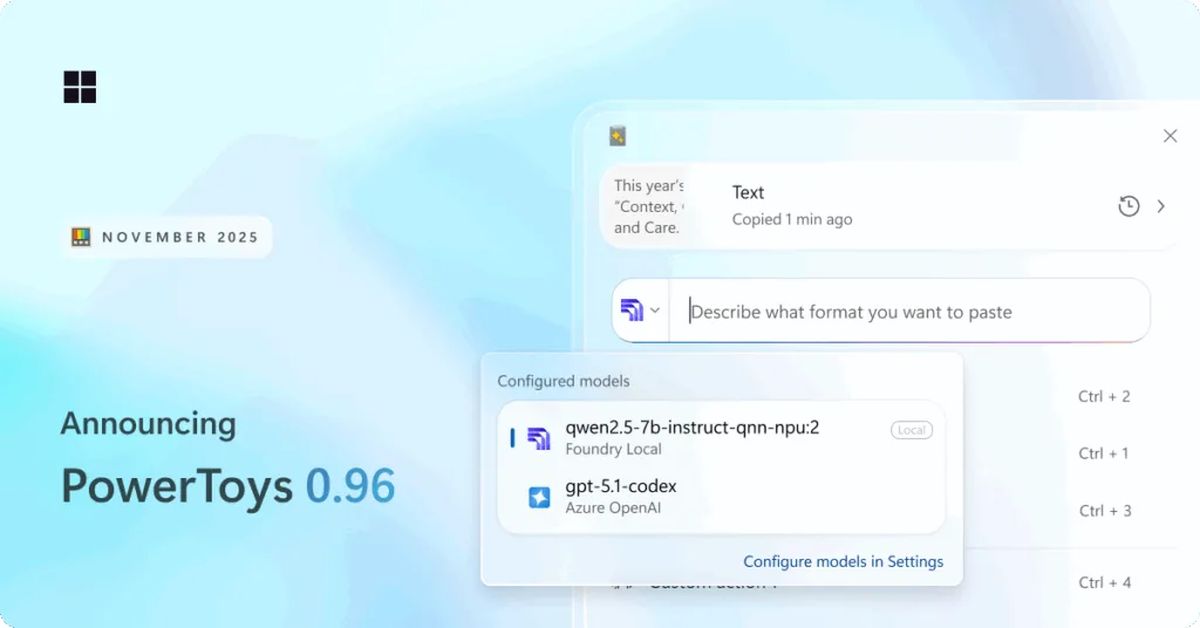 Γιατί η Microsoft σάς αφήνει να αφήσετε το OpenAI για τα εργαλεία του προχείρου σας