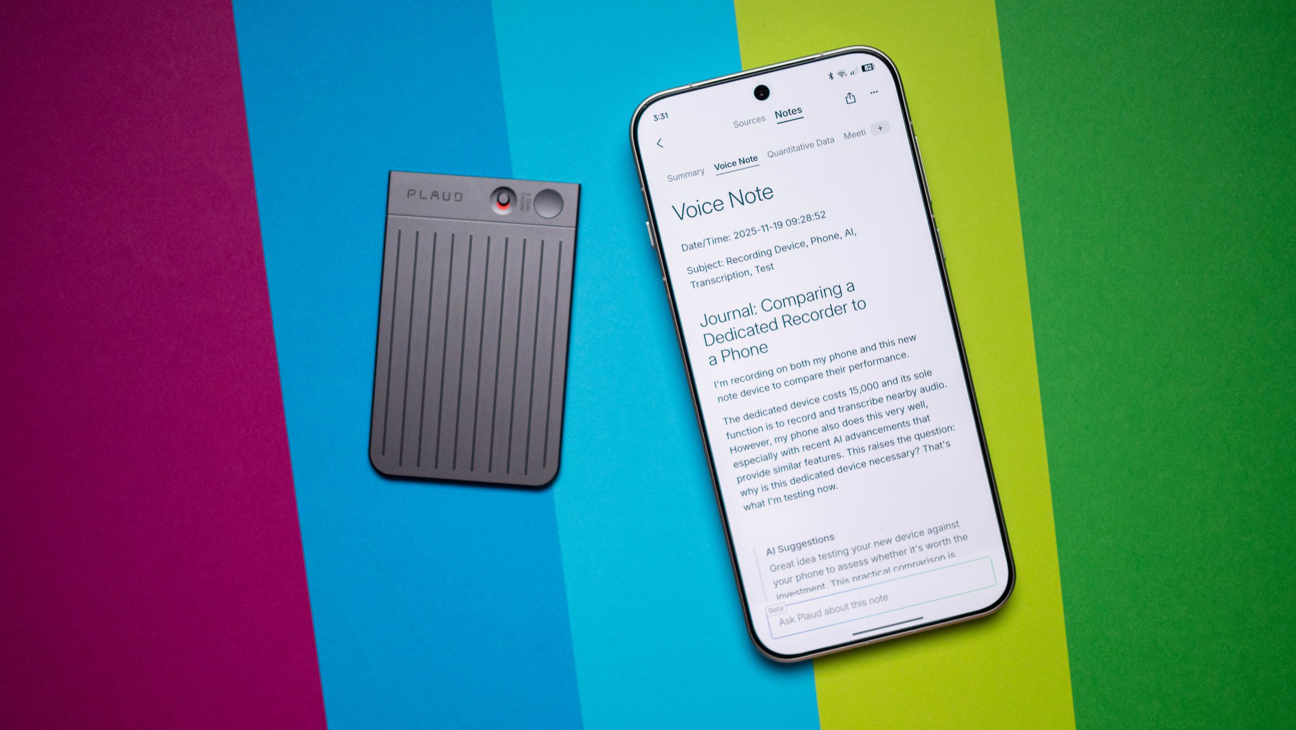 Χρησιμοποίησα το σημειωματάριο AI της Plaud και είναι πολύ καλύτερο από ό,τι φανταζόμουν: Έχει ακόμη και μια πολυαναμενόμενη έκπτωση, αλλά θα πρέπει να ενεργήσετε τώρα