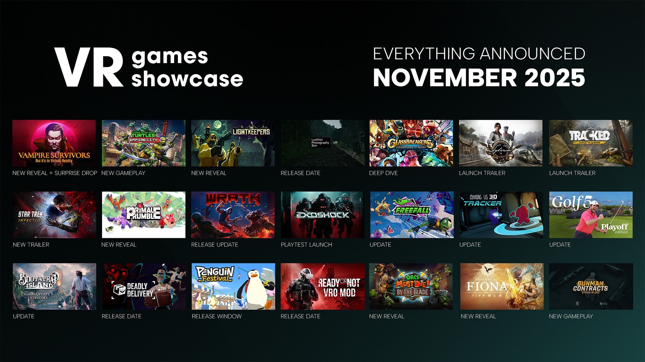 Διάλεξα 16 από τις σημερινές ανακοινώσεις παιχνιδιών Meta Quest που πρέπει να δείτε, καθώς και αρκετές stealth κυκλοφορίες που μπορείτε να παίξετε τώρα!