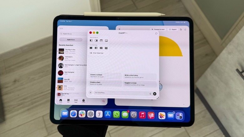 Σύρετε στο iPadOS 26.1