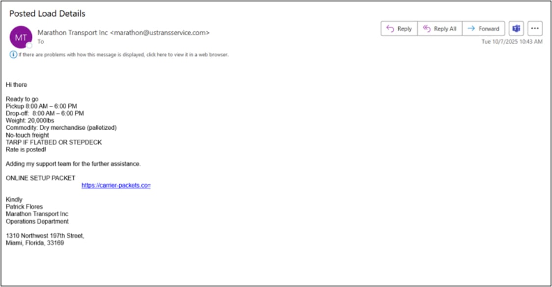 Απάντηση μέσω email στα θύματα που γαντζώθηκαν από το δέλεαρ