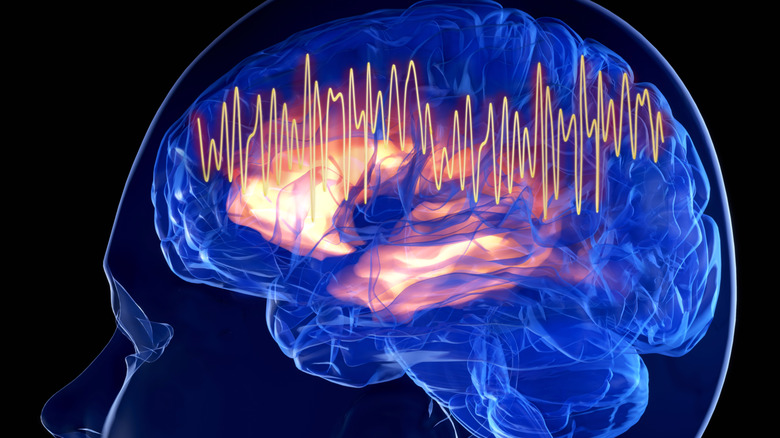 εικόνα έννοιας ενός ανθρώπινου εγκεφάλου που σκέφτεται