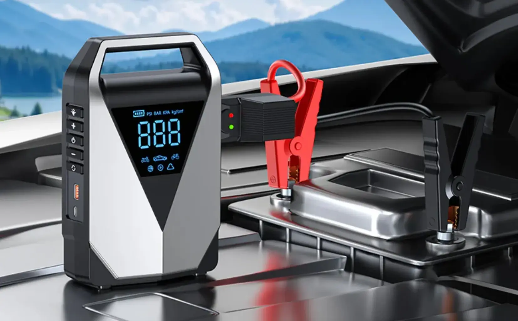 Απίθανη Προσφορά: TUERBB 3000A – Σούπερ Μίζα, Αντλία Αέρα και Power Bank Όλα σε ΜΙΑ Μοναδική Τιμή!