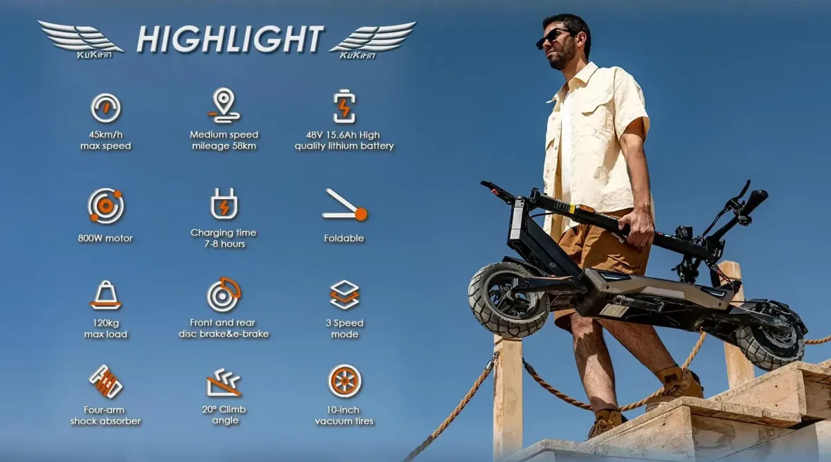 KuKirin T3: Ανακαλύψτε το απόλυτο πατίνι VFM που θα σας εντυπωσιάσει! Μην το χάσετε! Ηλεκτρικό σκούτερ KuKirin T3