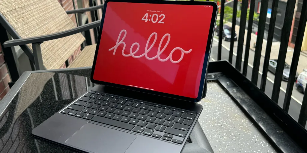 iPad Pro με Magic Keyboard