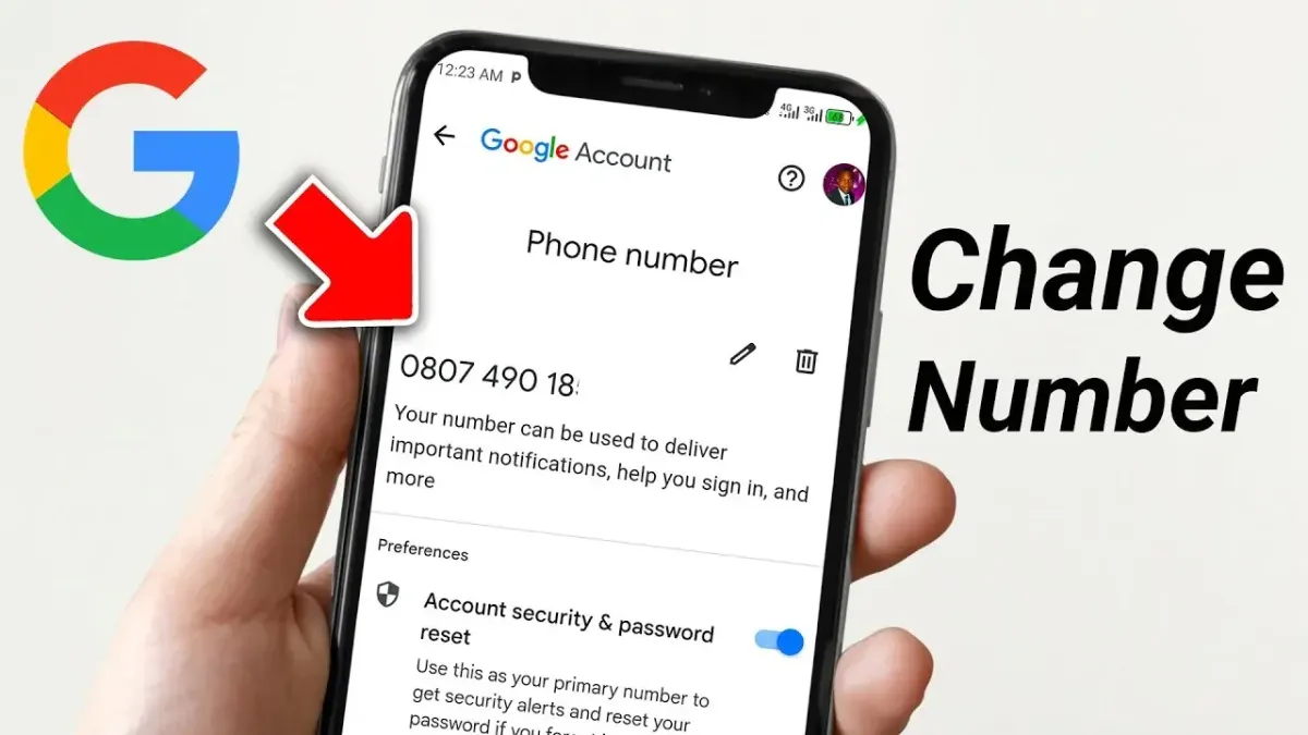 «Ανακαλύψτε την κρίσιμη αλλαγή στον λογαριασμό Google που μπορεί να σας εκθέσει σε κίνδυνο!» Αλλαγή αριθμού Λογαριασμού Google